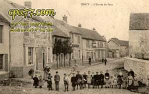 Vincy Manoeuvre (Seine-et-Marne) - L’entrée du Pays