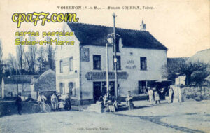 Voisenon (Seine-et-Marne) - Maison Gourdin, Tabac