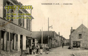 Voisenon (Seine-et-Marne) - Grande-Rue