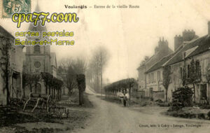 Voulangis (Seine-et-Marne) - Entrée de la vieille Route