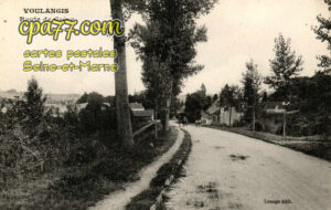 Voulangis (Seine-et-Marne) - Route de Crécy