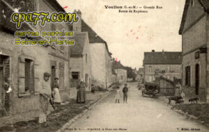 Voulton (Seine-et-Marne) - Grande-Rue – Route de Rupéreux