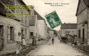 Voulton (Seine-et-Marne) - Grande-Rue – Route de Rupéreux