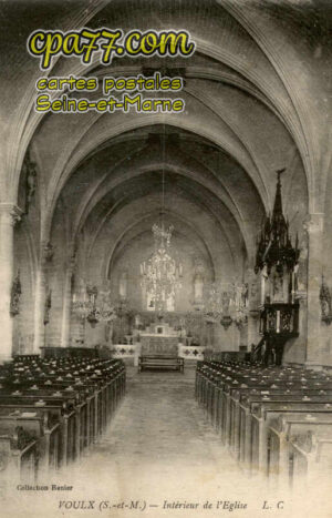 Voulx (Seine-et-Marne) - Intérieur de l&rsquo;Eglise
