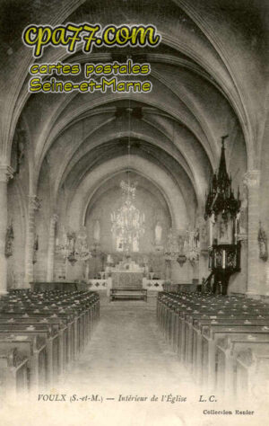 Voulx (Seine-et-Marne) - Intérieur de l&rsquo;Eglise