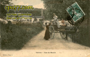 Vulaines Lès Provins (Seine-et-Marne) - Rue du Moulin (en l’état)