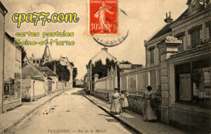 Vulaines Sur Seine (Seine-et-Marne) - Rue de la Mairie