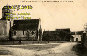 Yèbles (Seine-et-Marne) - Eglise Saint-Martin, du XIIIe siècle