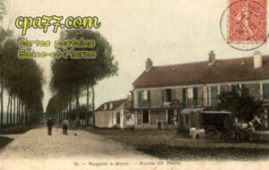 Yèbles (Seine-et-Marne) - Route de Paris