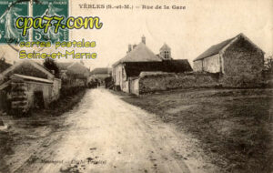Yèbles (Seine-et-Marne) - Rue de la Gare