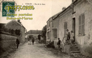 Yèbles (Seine-et-Marne) - Rue de la Gare